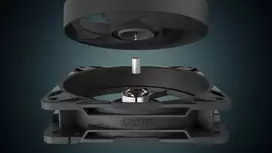 arctic p12 - Arctic P12 Pro Reverse Ventiliatorius 120mm Juodas (Black) - 3 nuotrauka