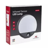 led lauko sviestuvas su judesio jutikliu - Maclean MCE291 GR, 15W, LED, IP54, pilka (Grey) - 9 nuotrauka