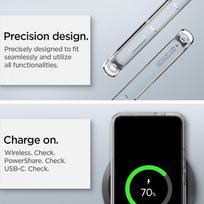 s22 ultra deklai - Spigen "Ultra Hybrid Case Galaxy S22" Crystal clear - 2 nuotrauka