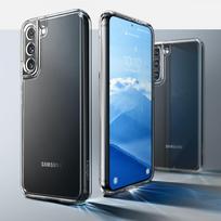 s22 ultra deklai - Spigen "Ultra Hybrid Case Galaxy S22" Crystal clear - 6 nuotrauka