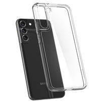 s22 ultra deklai - Spigen "Ultra Hybrid Case Galaxy S22" Crystal clear - 9 nuotrauka