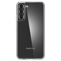 s22 ultra deklai - Spigen "Ultra Hybrid Case Galaxy S22" Crystal clear - 12 nuotrauka