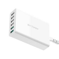 60w ikroviklis - BlitzWolf BW-S15 6 x USB / 60W / 4.8A / Quick Charge 3.0, baltas - 2 nuotrauka