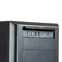 phanteks enthoo pro - Kompiuterio korpusas Phanteks, juoda - 6 nuotrauka