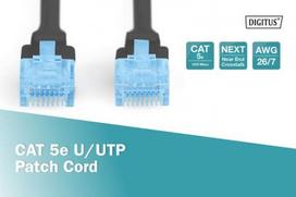 cat 5e senukai - Digitus CAT 5e FTP Patch Cable Black 0.5m - 3 nuotrauka