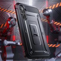 galaxy s24 fe telefono deklas - Supcase Unicorn Beetle Pro dėklas Samsung Galaxy S24 FE - Juodas (Black) - 2 nuotrauka
