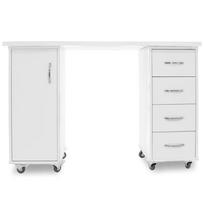 rasomasis stalas 80 - Activeshop Rašomasis stalas 2027 Baltas (White) - 4 nuotrauka