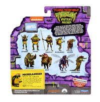 tmnt - Playmates Toys Turtles Michelangelo 83283, 107 mm - 6 nuotrauka