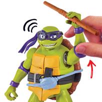 tmnt - Playmates Toys Turtles Ninja Shouts Donatello 83352, 140 mm - 4 nuotrauka