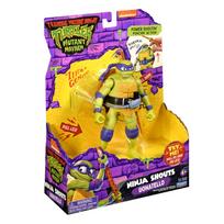 tmnt - Playmates Toys Turtles Ninja Shouts Donatello 83352, 140 mm - 7 nuotrauka