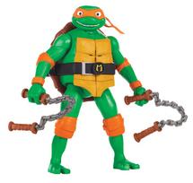 figureles nindze - Playmates Toys Turtles Ninja Shouts Michelangelo 83353, 140 mm - 5 nuotrauka