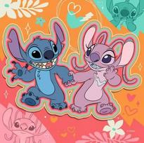 1070 - Ravensburger Disney Stitch, 3 x 49 det. - 2 nuotrauka