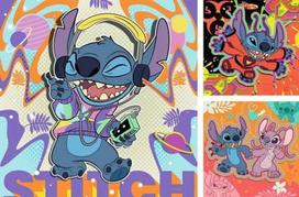 1070 - Ravensburger Disney Stitch, 3 x 49 det. - 5 nuotrauka