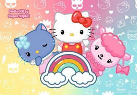 super kitties - Ravensburger Hello Kitty Super Style, 2 x 24 det. - 3 nuotrauka