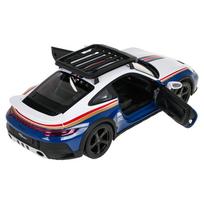 911 melynas - RASTAR R/C 1:14 valdomas automodelis Porsche 911 Dakar Performance, 10131, Mėlyna/Balta (Blue/White) - 4 nuotrauka