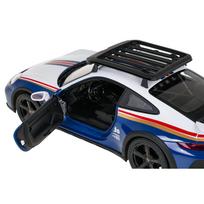 911 melynas - RASTAR R/C 1:14 valdomas automodelis Porsche 911 Dakar Performance, 10131, Mėlyna/Balta (Blue/White) - 7 nuotrauka