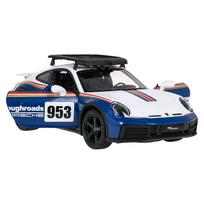 911 melynas - RASTAR R/C 1:14 valdomas automodelis Porsche 911 Dakar Performance, 10131, Mėlyna/Balta (Blue/White) - 10 nuotrauka