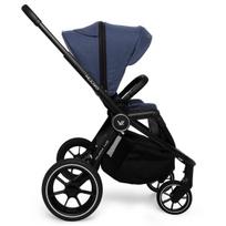 grafito - Muuvo Quick 2in1 universalus vežimėlis, Carbon Graphite (Pilkas) - 7 nuotrauka