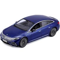 modeliukai mercedes 1 24 - MAISTO DIE CAST 1:24 automodelis 2022 Mercedes-Benz EQS, pilkas (Gray), 32902 - 2 nuotrauka