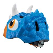 globber salmas - GLOBBER Triceratops šalmas, 49-55cm, mėlynas (Blue) - 6 nuotrauka