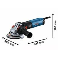 bosch kampinis - Kampinis šlifuoklis BOSCH GWS 17-125 S INOX 1700W - 6 nuotrauka