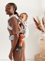 babybjorn nesiokle - BABYBJORN nešioklė HARMONY 3D Mesh, 088013, anthracite - 2 nuotrauka