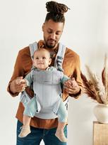 babybjorn nesiokle - BABYBJORN nešioklė HARMONY 3D Mesh, 088013, anthracite - 3 nuotrauka