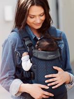 babybjorn nesiokle - BABYBJORN nešioklė HARMONY 3D Mesh, 088013, anthracite - 4 nuotrauka