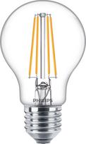 led e27 60w - Lemputė LED E27 230V 7W A60 806lm šiltai balta, stiklinė, PHILIPS - 3 nuotrauka