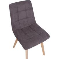 valgomojo kede kresliukas - Valgomojo kėdė Home4you Makia, matinė, ruda, 46 cm x 56 cm x 88.5 cm - 2 nuotrauka