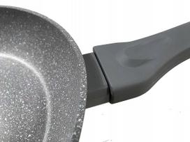 aliuminio keptuve - Klausberg KB-7318, 28 cm, granito keptuvė su dangčiu (Pilka - Grey) - 3 nuotrauka