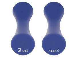 8 kg svarmenys - 8 formos hanteliai, 2x2 kg - 2 nuotrauka