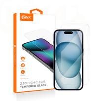 iphone 15 tempered glass - Vmax "2.5D Normal Clear Glass iPhone 16 Plus" - 8 nuotrauka