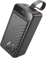 Hoco J123C, 60000mAh, 22.5W, juodas (black)