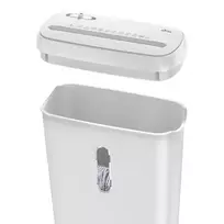 baltos korteles - Media-Tech Baltas SHREDDER MT223 dokumentų ir kreditinių kortelių smulkintuvas - 3 nuotrauka