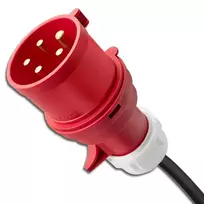 16a ikroviklis - Qoltec Mobilus EV įkroviklis su reguliuojamu 2in1 Type 2 ,  11kW ,  CEE 5 PIN ,  LCD ,  3 fazės ,  Nešiojamas ,  5m - 4 nuotrauka