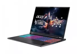 acer nitro 180hz - Acer Nitro 16S AI, Ryzen AI 7 350, 16 GB, 1 TB, 16", NVIDIA GeForce RTX 5070 Ti, Juodas (Black) - 6 nuotrauka