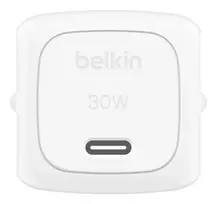 usb c pakrovejas - Belkin 30W USB PD Wall Charger with PPS | WCA008kqWH - 2 nuotrauka