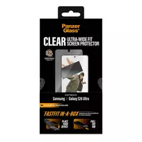 samsung s26 ultra - PanzerGlass Ultra-Wide Fit w. Fastfit in-a-box Samsung Galaxy S26 Ultra - 5 nuotrauka