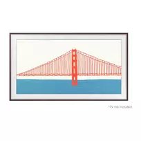 samsung frame - SAMSUNG Frame 43 Brown Modern 2021 | VG-SCFA43BWBXC - 3 nuotrauka