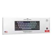 switch 2 zaidimai - White Shark Wakizashi-2 Grey-Black US Red Switches - 2 nuotrauka