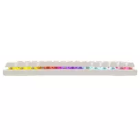 balta klaviatura - White Shark Wakizashi-2 White (Balta) Red Switch - 4 nuotrauka