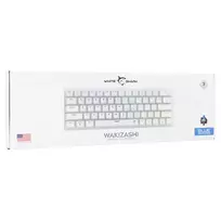 balta klaviatura - White Shark GK-002221V2 Wakizashi-2 Baltas (White) US-Mėlynas (Blue) - 2 nuotrauka