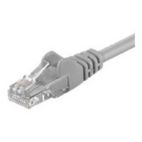 tinklo kabeliai utp cat 6 - Goobay 95250 CAT 6 patch cable, U/UTP, pilkas, 0.25 m - 2 nuotrauka