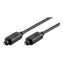 toslink kabelis - Goobay 51223 TOSLINK kabelis 5 m Juodas (Black) - 2 nuotrauka