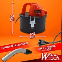 dulkiu, pelenu siurblys - Warm Tech Pelenų siurblys 4L 600W - 2 nuotrauka