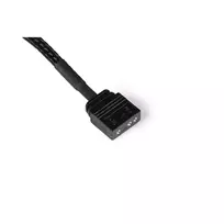 y splitter - Alphacool Y-Splitter aRGB 3 kontaktų iki 2x 3 kontaktų 30 cm Juodas (Black) - 2 nuotrauka