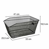 dviracio krepsys metalinis - Rallex Metalinis galinis dviračio krepšys 25 kg - 2 nuotrauka