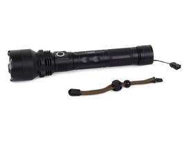 rankinis usb - Bailong BL-P59-2-P50 Taktinis LED Žibintuvėlis su Zoom XHP50 - 2 nuotrauka
