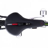 sportiniai - Dviračio balnelis L-BRNO Icon KX5053, putos, juodas (Black) - 3 nuotrauka